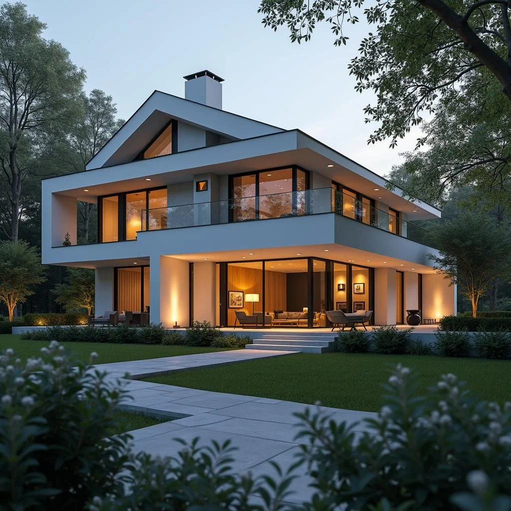 Ilustracja inteligentnego domu