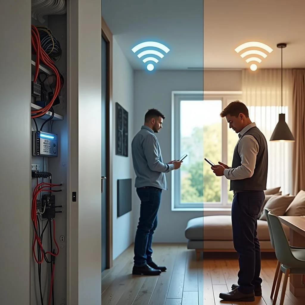 Systemy przewodowe, bezprzewodowe i hybrydowe