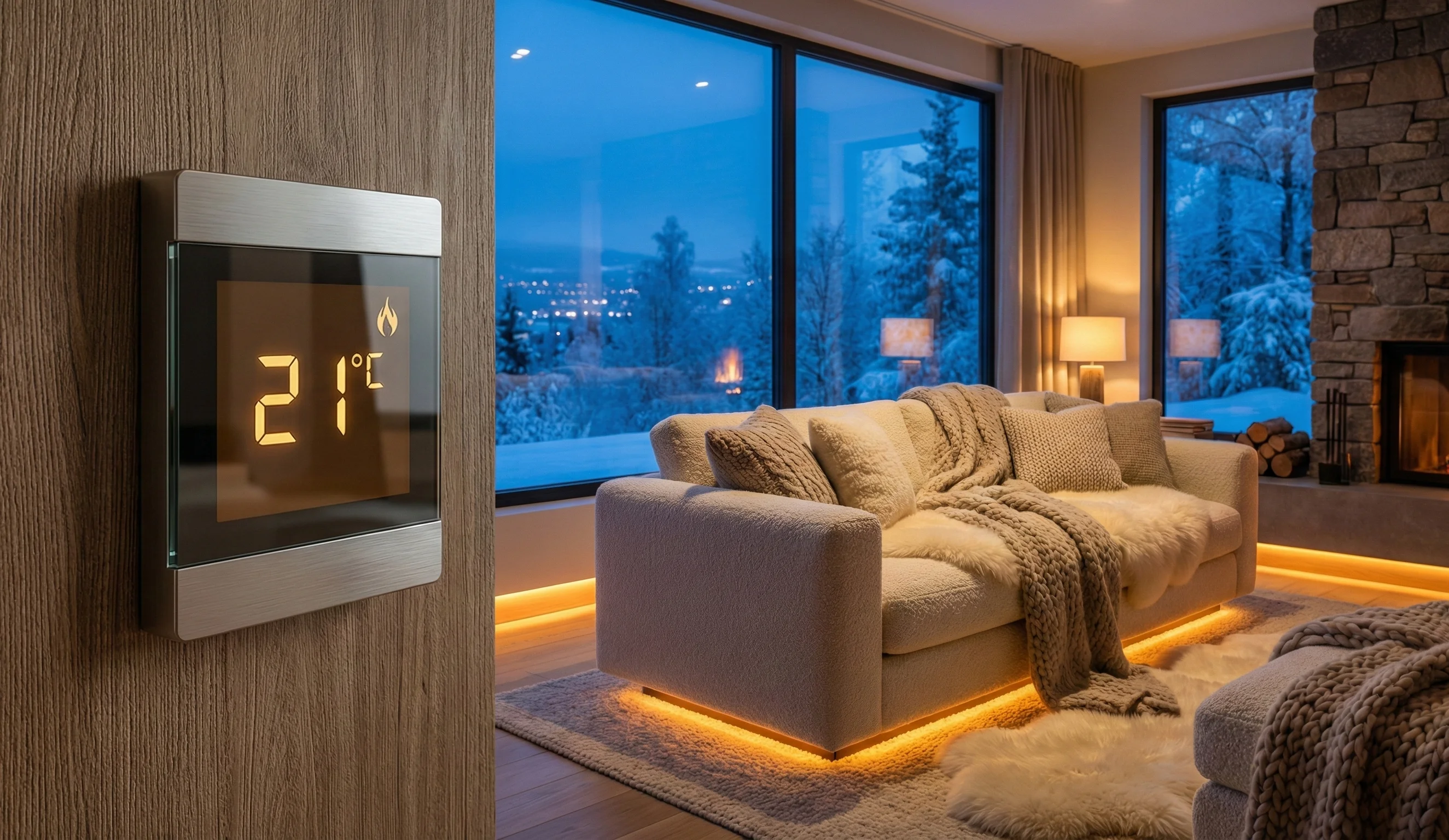 Wizualizacja Inteligentnego Ogrzewania