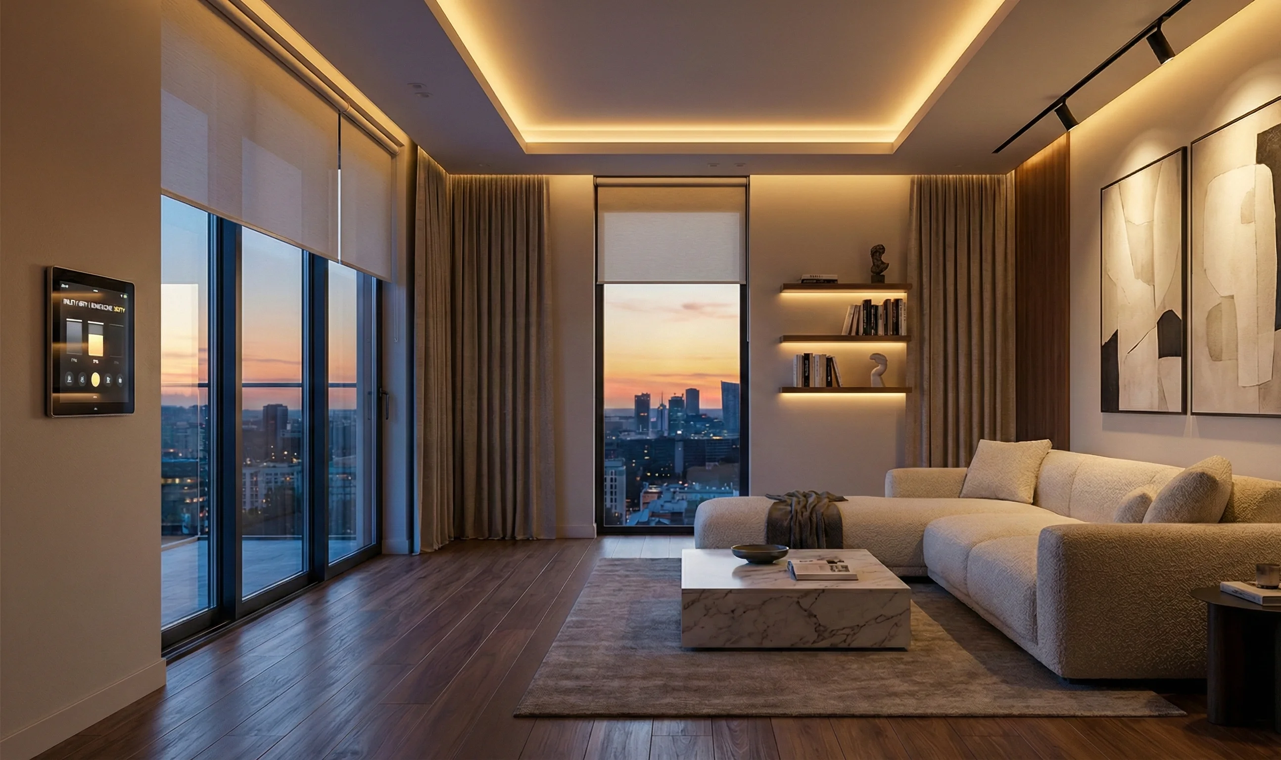 Wizualizacja Inteligentnego Oświetlenia