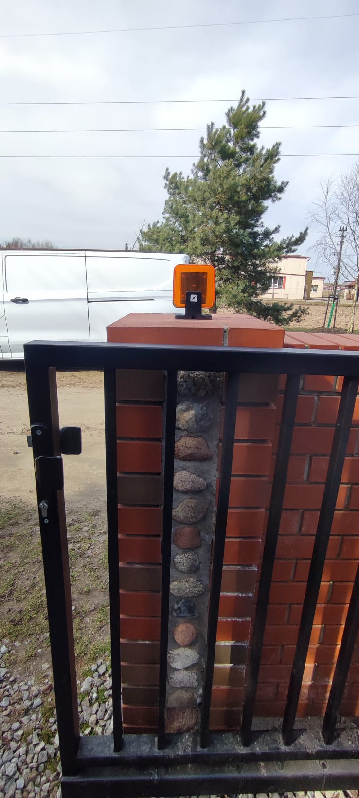 Brama przesuwna Gostyń – widok 1