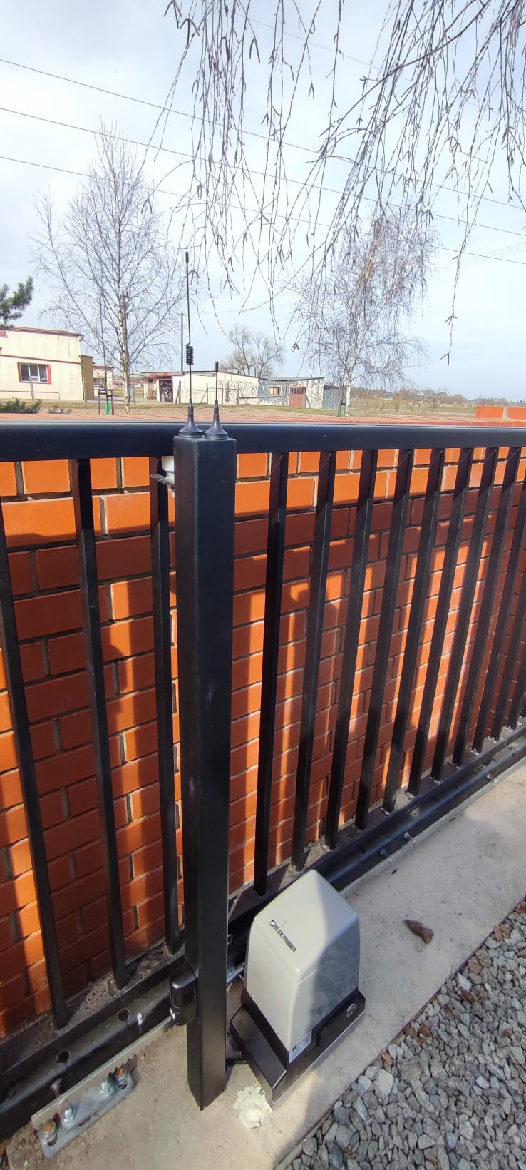 Brama przesuwna Gostyń – widok 2