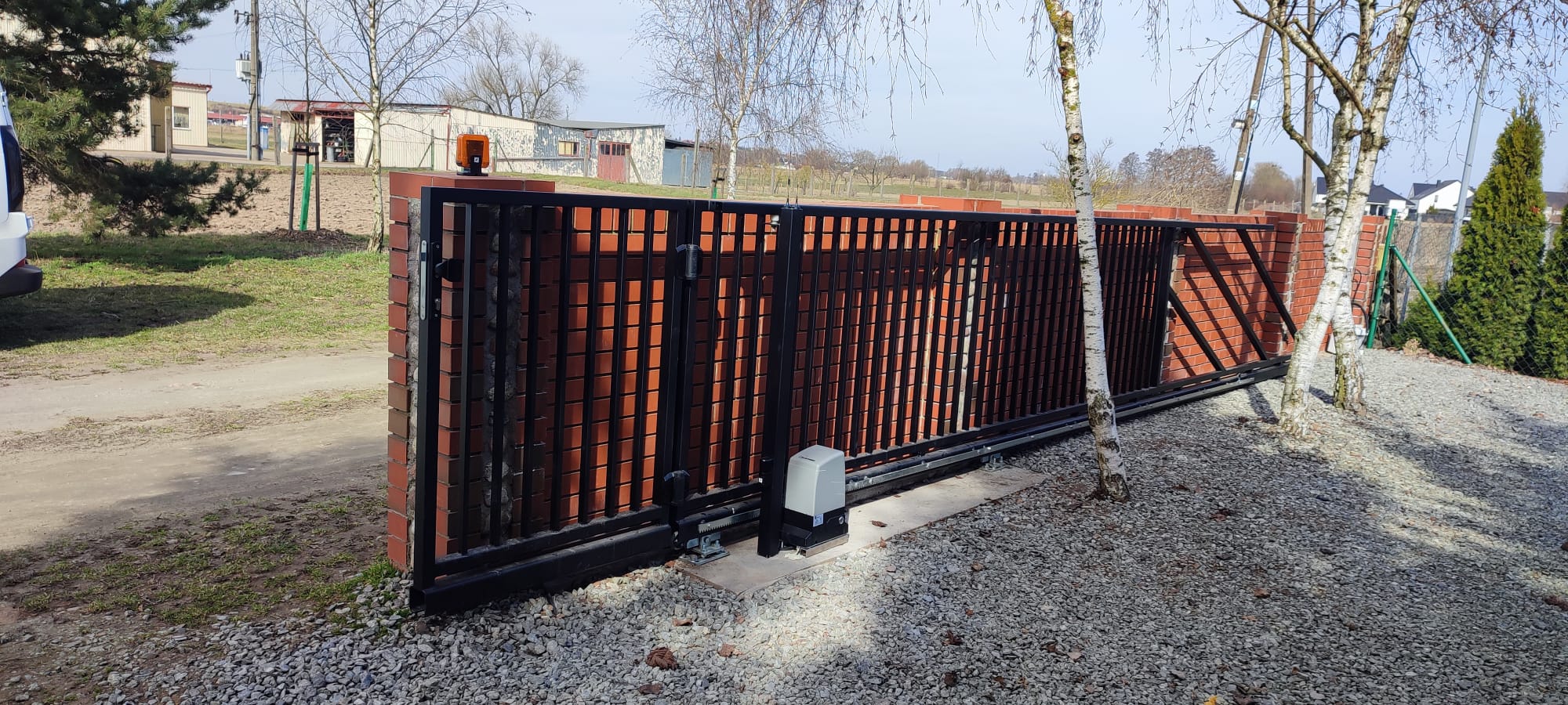 Brama przesuwna Gostyń – widok 3